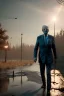 Placeholder: realistic image, joe biden zombie, night, walking twisted, waist up view, 80s, dark ambient, highly detailed, sky background, concept art, unreal engine 5, god rays, ray tracing, RTX, lumen lighting, ultra detail, volumetric lighting, 3d, finely drawn, high definition, high resolution.