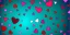 Placeholder: Vector Valentines day background banner - abstract vector panorama vector background vector art