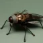 Placeholder: Photo of fly, 900mm lens, ultrarealistic,hyper detailed, front view, centered position