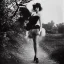 Placeholder: Four Ziegfeld Girl walking