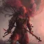 Placeholder: Insanely detailed photograph of an “portrait of a Giant Downsyndrome D&D barbarian wearing a red loincloth ”, smiling clear face and hyperdetailed painting by Ismail Inceoglu Huang Guangjian and Dan Witz CGSociety ZBrush Central fantasy art album cover art,8K, hdr, epic, mysterious, ominous, hands focused on a glowing D20, jewelry, motivated