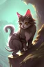 Placeholder: fantasy cat