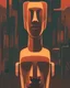 Placeholder: portrait of moai as a cyborg. intricate abstract. intricate artwork. by tooth wu, wlop, beeple, dan mumford. mulholland drive by david lynch, dune by david lynch, blade runner 2049 by dennis villeneuve, patrick nagel, octane render, trending on artstation, greg rutkowski very coherent symmetrical artwork. cinematic, hyper realism, high detail, octane render, 8 k, iridescent accents