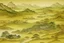 Placeholder: A pale greenish yellow kingdom near a farmland painted by Guo Xi