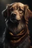 Placeholder: harry potter as a dog with the typical scar