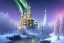 Placeholder:  white and gold crystal russian castle，waterfall, winter snow flakessnow, northern Lights, full of details, smooth, bright sunshine，soft light atmosphere, light effect，vaporwave colorful, concept art, smooth, extremely sharp detail, finely tuned detail, ultra high definition, 8 k, unreal engine 5, ultra sharp focus