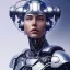 Placeholder: cosmos masterpiece, humanoid cyborg robot, sango fantasy, fantasy magic, sharp focus, illustration, highly detailed, digital painting, concept art, matte, artgerm and paul lewin and kehinde wiley, full figure, fit in board, cyber punk, pretty accurate hands face fingers, natural aye, fit within portrait