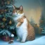 Placeholder: pltn style, cute young cats dressed in a santa costume, reaching forward, 16k resolution concept art portrait by Greg Rutkowski, Artgerm, WLOP, Alphonse Mucha dynamic lighting hyperdetailed intricately detailed art trending on Artstation triadic colors Unreal Engine 5, digital Art, perfect composition, beautiful detailed intricate insanely detailed octane render trending on artstation, 16 k artistic photography, photorealistic concept art, soft natural volumetric c