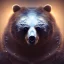 Placeholder: bear, feathers, 17th century, dark setting, insanely detailed, 16k resolution, perfect eyes, round pupil, cinematic smooth, intricate detail, Renaissance style, dark blue pick