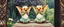 Placeholder: transcendent sacred geometry embroidered patterns, two totally symmetric fluffy angel gremlin slug nice cheerleader singing on old wooden carved bridge in garden , full body portrait T-pose strong aura, oil painting and air brush, in swing