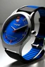 Placeholder: Design a contemporary, high-end wristwatch that incorporates subtle and elegant Pepsi branding elements to appeal to modern consumers.