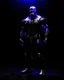 Placeholder: Thanos, cinematic, dark scene,realitic,full body