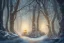 Placeholder: FOREST LANTERN WINTER PATH FALL