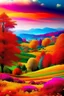 Placeholder: Beautiful colourful landscape