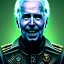 Placeholder: Ultra realistic image, joe biden zombie, zombie performance, skull, grey glow eyes. green blood, torn arm, night, walking twisted, waist up view, thriller style, dark ambient, highly detailed, White House background, concept art, unreal engine 5, god rays, ray tracing, RTX, lumen lighting, ultra detail, volumetric lighting, 3d, finely drawn, high definition, high resolution.