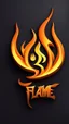 Placeholder: Flame 3D logo at bottom the word “ SAMARRAI”