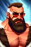 Placeholder: zangief wearing glasses