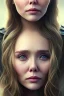 Placeholder: Elizabeth Olsen smiling sorrow , 8k resolution, realistic, intricate, 8k resolution, high-quality, fine-detail, digital art, detailed matte, volumetric lighting, dynamic lighting, photorealistic