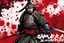 Placeholder: samurai: Splatter blood on the battlefield
