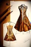 Placeholder: Gambarlah desain baju kombinasi batik dan lurik
