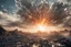 Placeholder: Atomic explosion, made of shatered glass, ULTRA REALISTIC, details, intricate detail, professional lighting, film lighting, 35mm, anamorphic, lightroom, cinematography, bokeh, lens flare, film grain, hdr10, 8k, Roger Deakins, incredibly detailed, reflect, sharpen