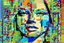 Placeholder: pop art pixels 1000 images cool degen mfer trade - retreat - strategise - repeat
