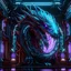 Placeholder: Expressively detailed and intricate 3d rendering of a hyperrealistic “cyberpunk gate”: dragon detailed, neon light, front view, full anatomy, symetric, 4K, cosmic fractals, dystopian, dendritic, stylized fantasy art by Kris Kuksi, artstation: award-winning: professional portrait: atmospheric: commanding: fantastical: clarity: 16k: ultra quality: striking: brilliance: stunning colors: masterfully crafted.