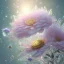 Placeholder: one big crystal subtle flower in a galactic ambiance with a beautiful fairy, transparent petals, delicate colors, in the foreground, full of details, smooth，soft light atmosphere, light effect，vaporwave colorful, concept art, smooth, extremely sharp detail, finely tuned detail, ultra high definition, 8 k, unreal engine 5, ultra sharp focus