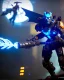 Placeholder: a titanfall pilot that is part bat, concept art, furry, humanoid, cyberpunk, anthropomorphic bat, titanfall 2