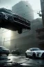 Placeholder: robot car, post-apocalyptic in a cyberpunk city, realistic, intriacte detail, sci-fi fantasy style, volumetric lighting, particales,highly detailed,cinamatic, deep