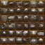 Placeholder: sprite sheet 32x32 metal scrap, metal trash, metal component