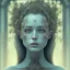 Placeholder: Portrait of beautiful girl, face dept of field,face shining, plant, metal, feathers,central weight average, CWA Dryad,Median filter fae, sidhe, ominous, nature, plants, wildflower sparkle,wildflower 3d view, facepaint, dnd character portrait, intricate, oil on canvas, masterpiece, expert, insanely detailed, 4k resolution, retroanime style, cute big circular reflective eyes, cinematic smooth, intricate detail , soft smooth lighting, soft pastel colors, painted Renaissance style,sharp focus