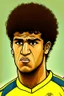 Placeholder: Marcos do Nascimento Teixeira Brazilian football player cartoon 2d