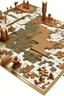 Placeholder: design a puzzle of a copper industry center with 30 parts with