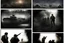 Placeholder: Masterpiece1:5)(Fineart), (award-winning:1.5), highest quality, (ultra realism:1.5) war journalism(,(by Tim Page and Hoorst Faas:1.5))(photorealistic:1.8),RAW pictures (Eastern Ukraine:(panel one:the moment after a battle ends, horrors of war, wounded men),(2nd panel, cinematic shot of men sitting in trench with 1000 yard stare (focus on their eyes:1.5)),(the third panel shows troops tired but hyper alert), (the fourth panel shows the sky is filled with incessant, fire and smoke,)
