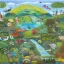 Placeholder: Landscape mural ecological utopia