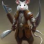 Placeholder: rat warrior