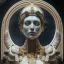 Placeholder: a greek marmor statue of athena, steam punk, scary, horror, realistic, made in octane, cinematic, movie, CGI, ultra-realistic, extremely detailed octane rendering, 8K, VRAY Super Real ar 2:3, dof photorealistic futuristic 50mm lens hard lighting dark gray tintype photograph, realistic lighting, sephia colors