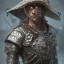 Placeholder: Insanely detailed photograph of an “portrait of an D&D Echo Knight ” with intricate chain mail chest armor, intricate embroidered cowboy hat, stern clear face and hyperdetailed painting by Ismail Inceoglu Huang Guangjian and Dan Witz CGSociety ZBrush Central fantasy art album cover art,8K, hdr, epic, mysterious, ominous, hands focused on a glowing D20, jewelry, motivated