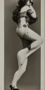 Placeholder: Ziegfeld Girl on jeans