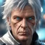 Placeholder: david icke as cyperpunk witchhunter with dark blue eyes and scars,bokeh like f/0.8, tilt-shift lens 8k, high detail, smooth render, down-light, unreal engine,bokeh like f/0.8, tilt-shift lens 8k, high detail, smooth render, down-light, unreal engine