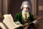 Placeholder: Mature cats dressed like _Wolfgang Amadeus Mozart_, paws, perfect iris, playing music, stre...istic, extremely accurate, delicate, extremely detailed, Graphic novel style, wide-angle, open aperture, superfine pencil