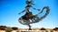 Placeholder: dancing sculpture of a wind-blown lady made of scrap metal and glass in the desert; |wind aesthetics, amazing reflections, wonderful textures, circular swoosh, dynamic, cinematic, dramatic, cam in motion, swirl dynamics, deep low angle, Katsuhiro Otomo style, summer heat, bright tone, sharp shadows, immersed in motion