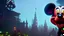 Placeholder: zombie mickey mouse hybrid, photorealism, movie screen capture, horror, sci-fi, retrofuturism,