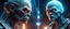 Placeholder: Close-up confrontation between an ancient alien outcast leader and a space broker, standing only a meter apart, intense eye contact, glowing crystalline rod between them, anger mixed with sadness, dramatic facial expressions, shallow depth of field, cinematic lighting, stylized 3D anime, airbrush painting, crisp outlines