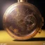 Placeholder: Steampunk oclock bug,steampunk center composition, ultra realistic, shiny, smooth, studio quality, octane render, Surrealism, Triadic colour scheme,glow-stick, ambient lighting,nightclub lighting, polaroid, 100mm, --ar 1:1 --v4