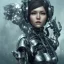 Placeholder: portrait,hitomi tanaka robot, wearing valkyria, post-apocalyptic in a football stadium, realistic, intriacte detail, sci-fi fantasy style, volumetric lighting, particales,highly detailed,cinamatic, deep colours,8k