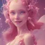 Placeholder: fairy, smiling, pink, green, beautiful, hyperrealism, masterpiece, expert, cinematic lighting, sharp focus, 8K, pastel, macro lens, woman, detailed, flower