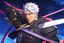 Placeholder: Shirou with black skin and white hair in 8k anime fate stay night drawing style, archer them, archer custom, close picture, neon, intricate details, highly detailed, high details, detailed portrait, masterpiece,ultra detailed, ultra quality
