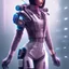 Placeholder: Girl cyberpunk is a thing of beauty